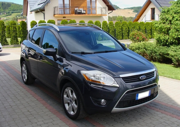 Ford Kuga cena 36900 przebieg: 159000, rok produkcji 2009 z Limanowa małe 67